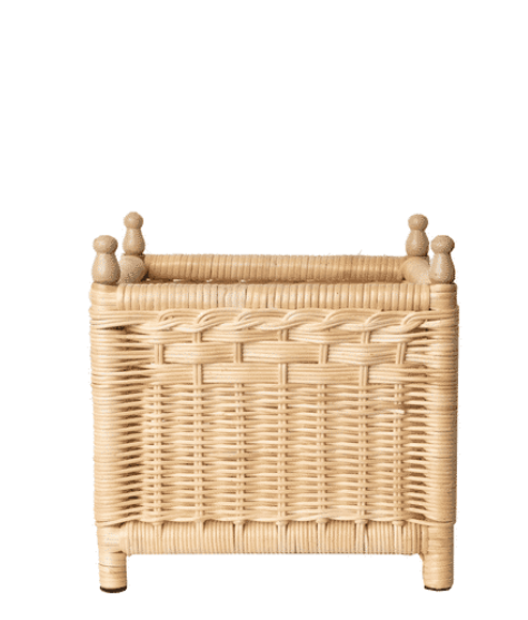 Wicker Box Planter Mini | Enchanted Home - GLA091