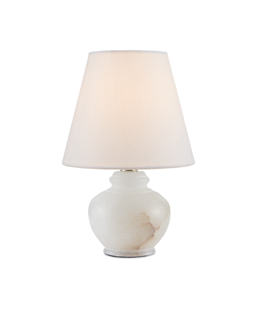 Currey & Co Piccolo White Mini Table Lamp | 6000-0761