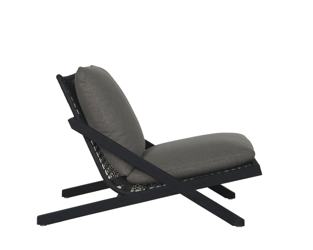 Bari Lounge Chair - Charcoal - Gracebay Grey | Sunpan Furniture - 109460