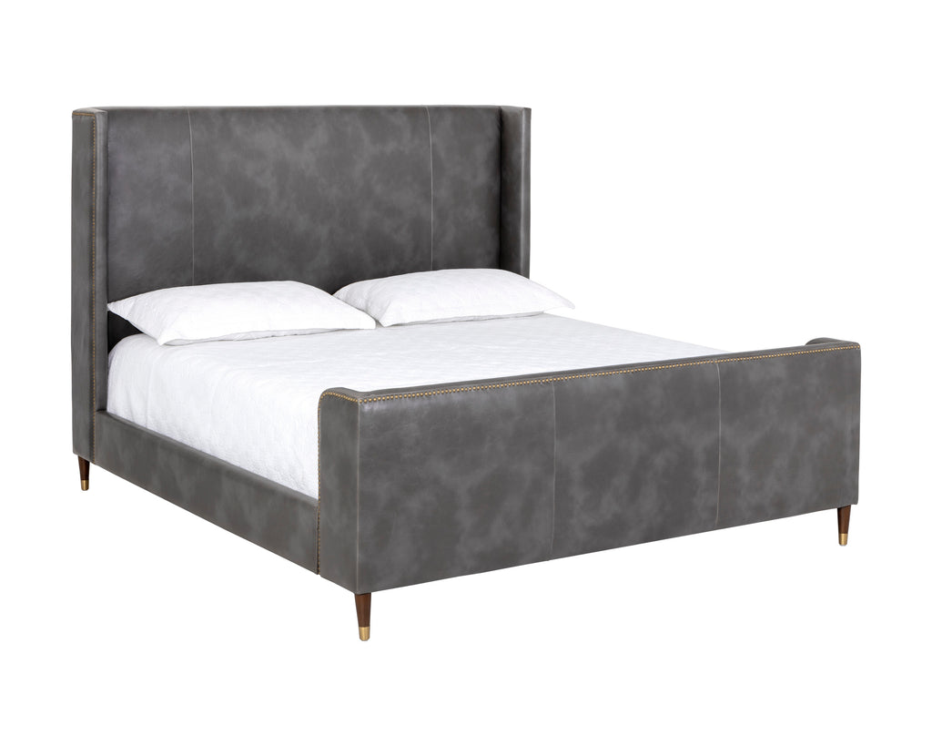 Chianti Bed - King - Overcast Grey | Sunpan Furniture - 106633