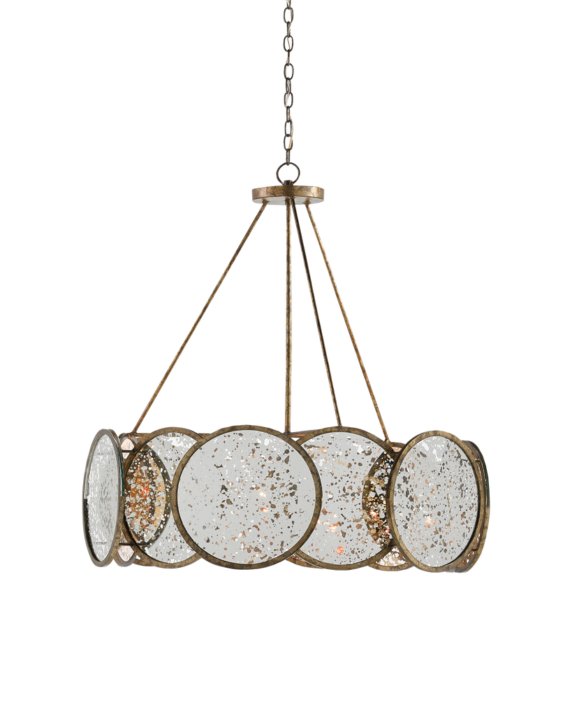 Currey & Co Oliveri Bronze Chandelier | 9000-0277