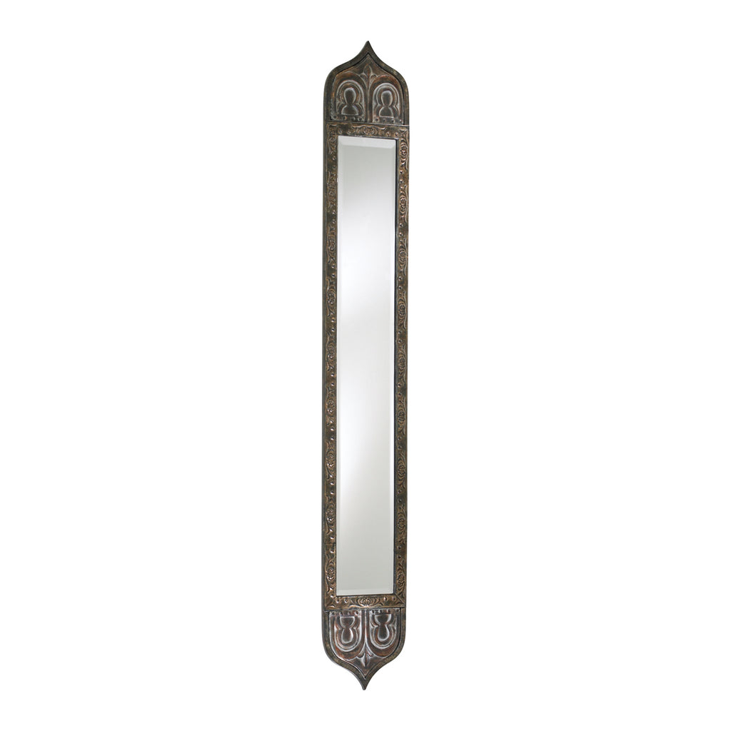 Skinny Tall Mirror - Rustic With Verde | Cyan Design