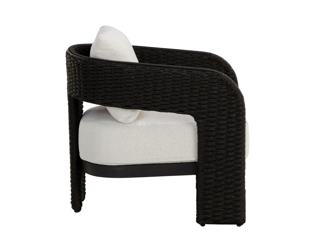 Pylos Lounge Chair - Black - Louis Cream | Sunpan Furniture - 111681