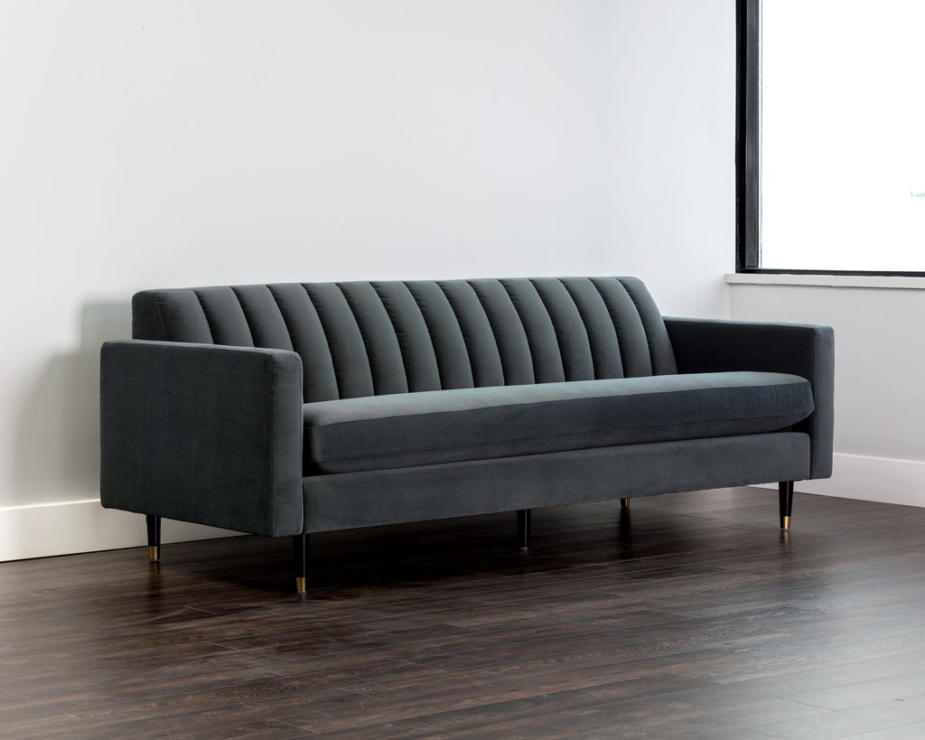 Yosi Sofa - Smokescreen | Sunpan Furniture - 104335