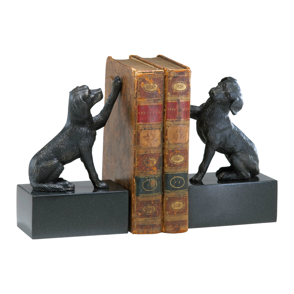 Dog Bookends S/2 - Old World | Cyan Design