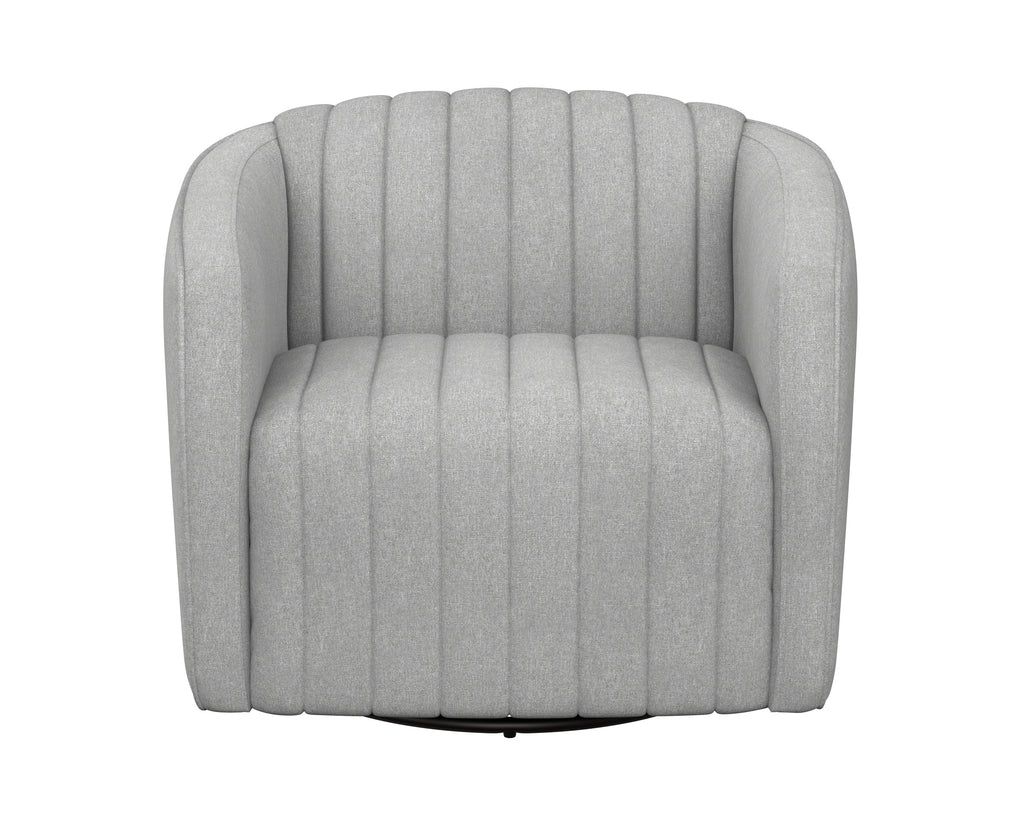 Garrison Swivel Lounge Chair - Liv Dove | Sunpan Furniture - 111321