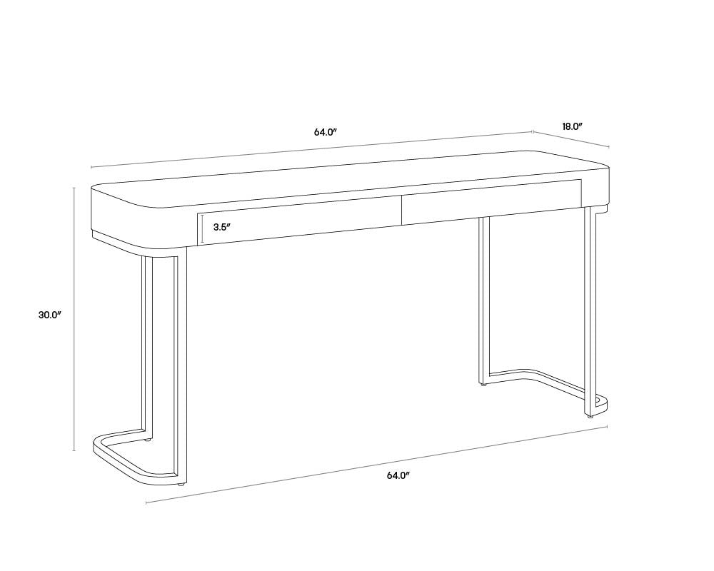 Jamille Console Table | Sunpan Furniture - 108892