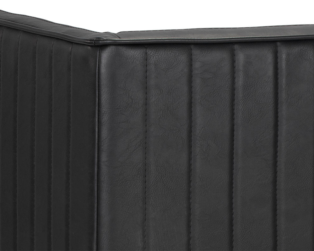 Batavia Armchair - Vintage Black | Sunpan Furniture - 107321