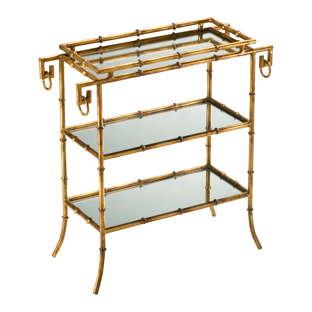 Bamboo Tray Table - Gold | Cyan Design