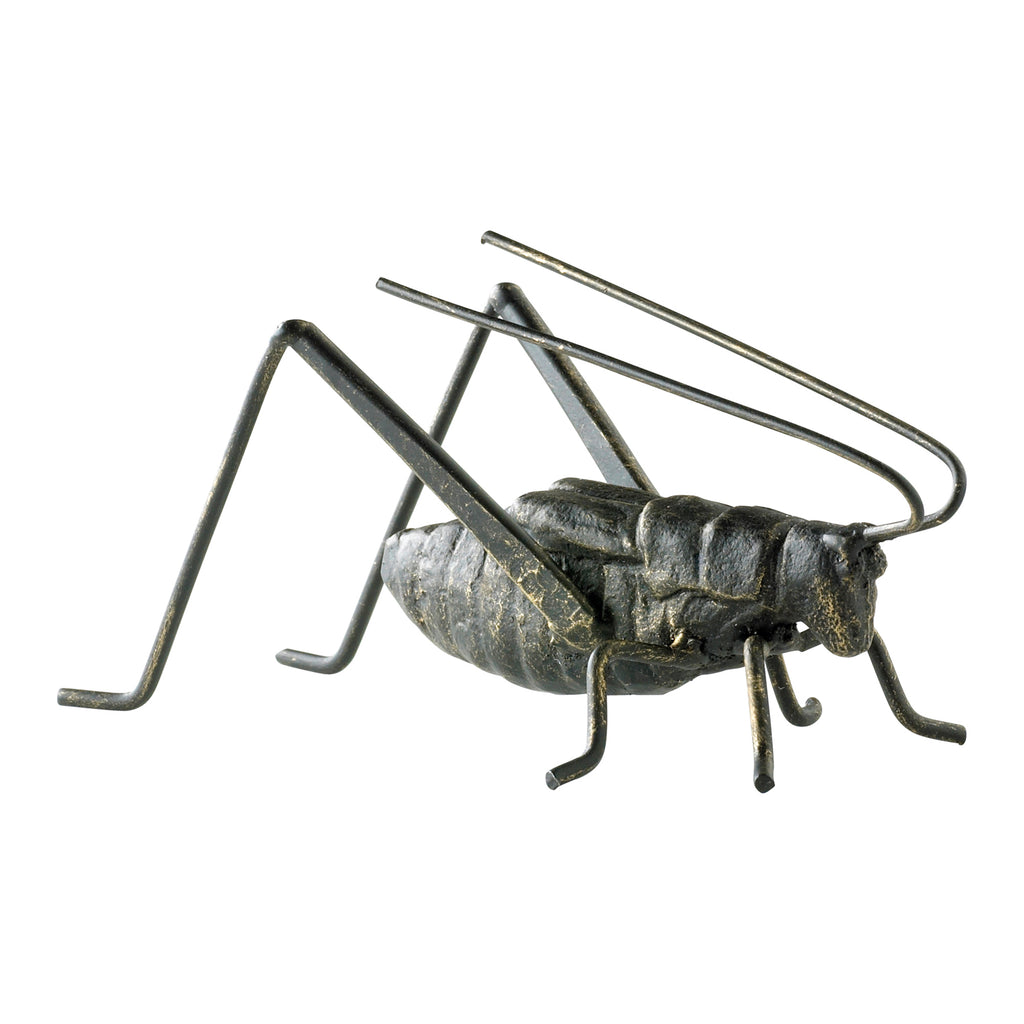 Cricket Sculpture - Raw Steel | Cyan Design