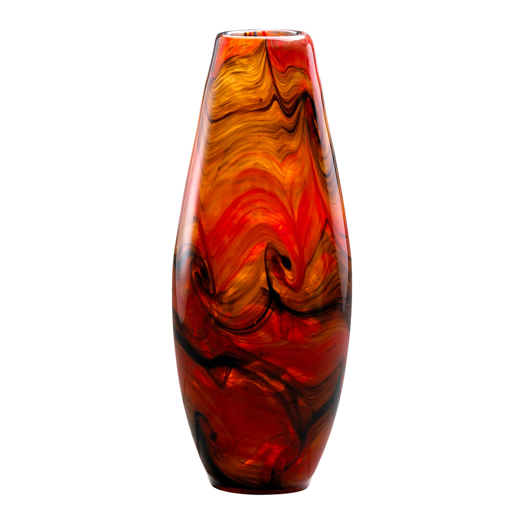 Italian Vase - Caramel Swirl - Large | Cyan Design