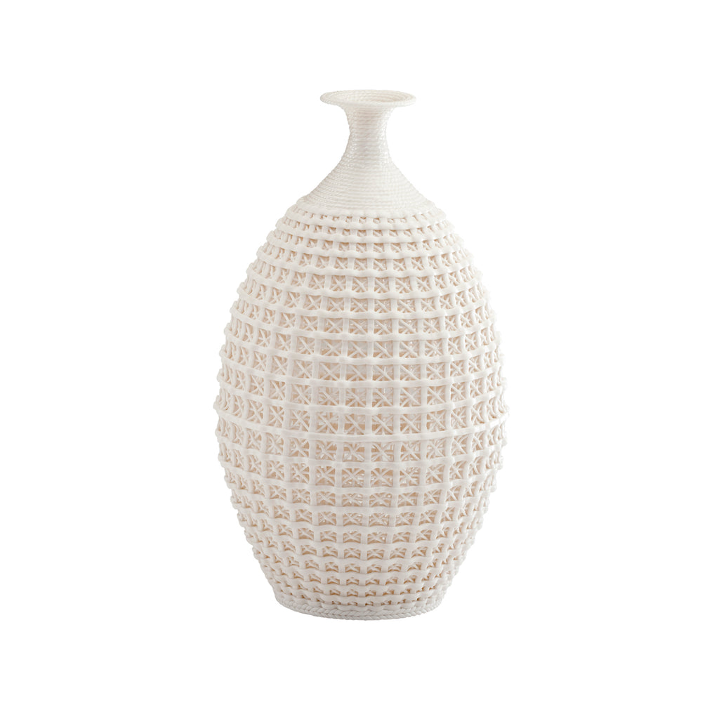 Diana Vase - Matte White - Large | Cyan Design