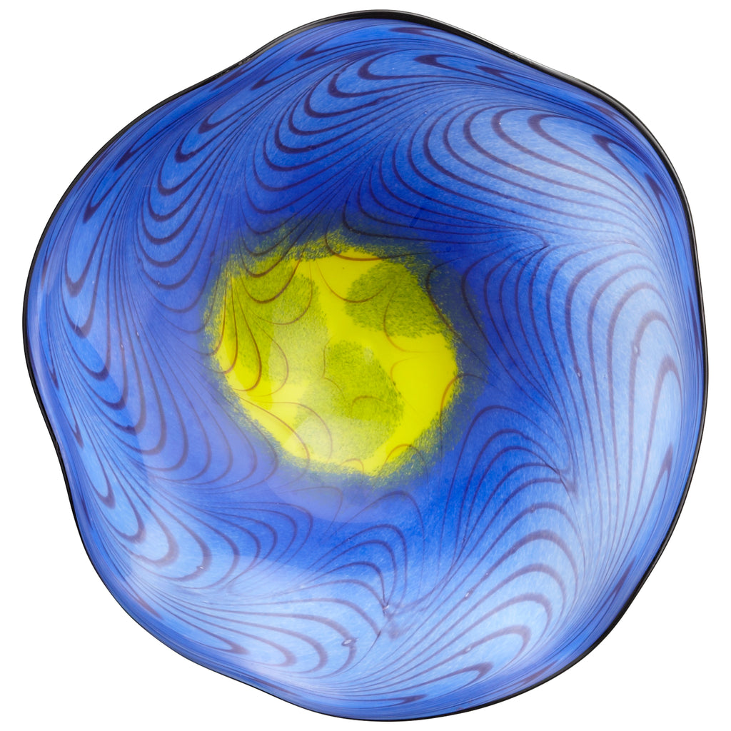 Art Glass Bowl - Cobalt Blue - Medium | Cyan Design