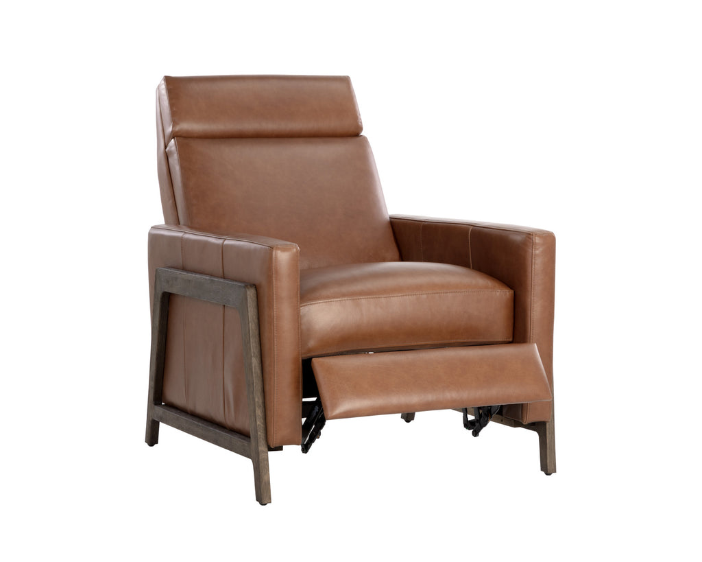 Brandon Recliner - Shalimar Tobacco Leather | Sunpan Furniture - 110511