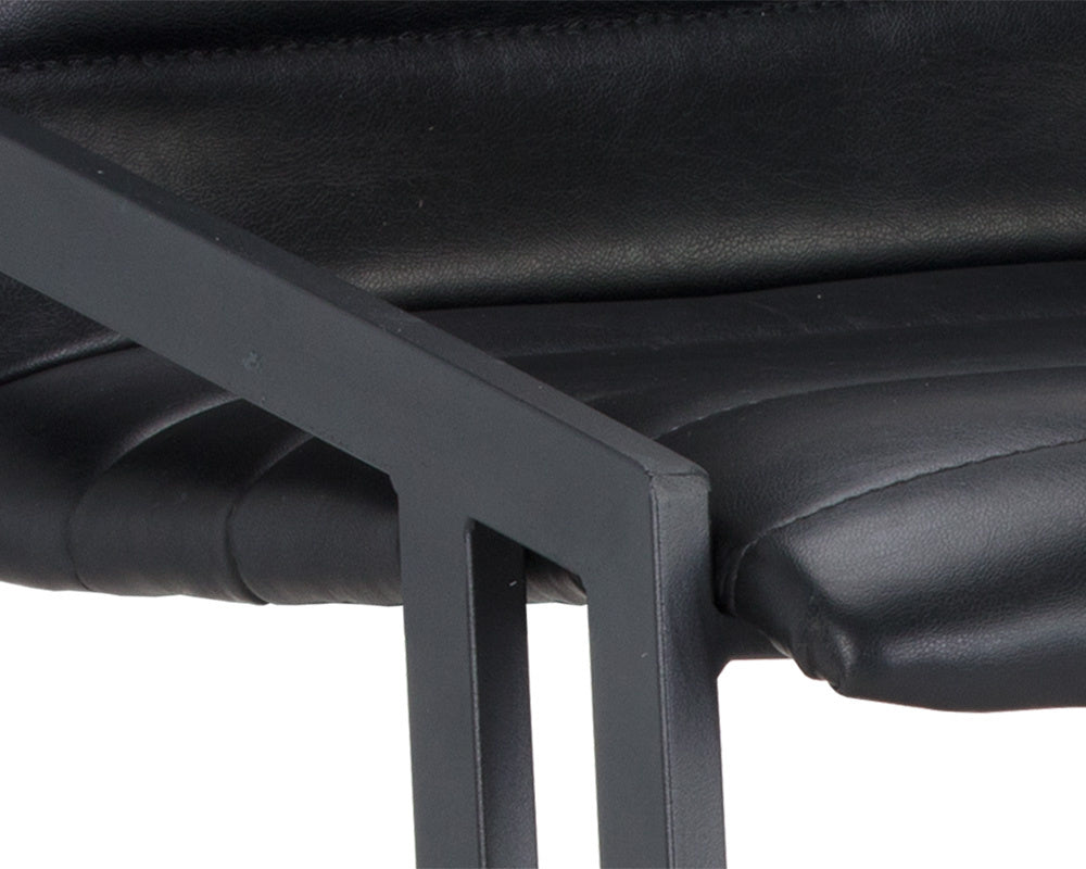 Webber Barstool - Cantina Black | Sunpan Furniture - 105066