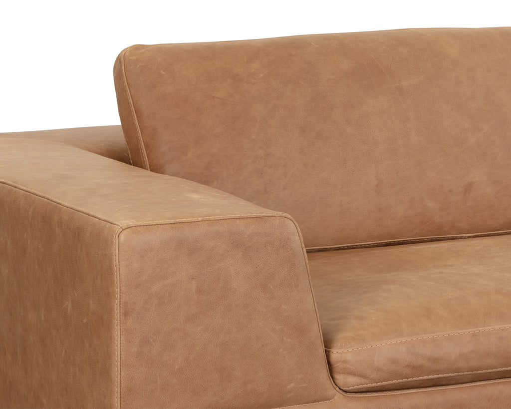 Ira Sofa - Camel Leather | Sunpan Furniture - 111478