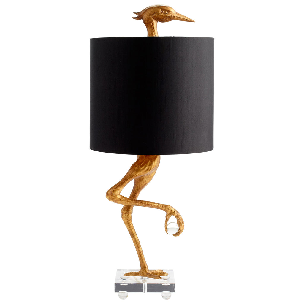 Ibis Table Lamp Ancient - Gold - Small | Cyan Design