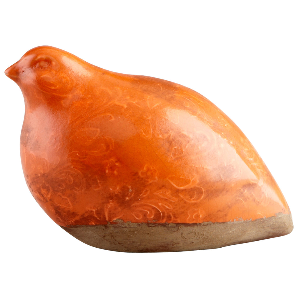 Partridge I Sculpture - Orange | Cyan Design