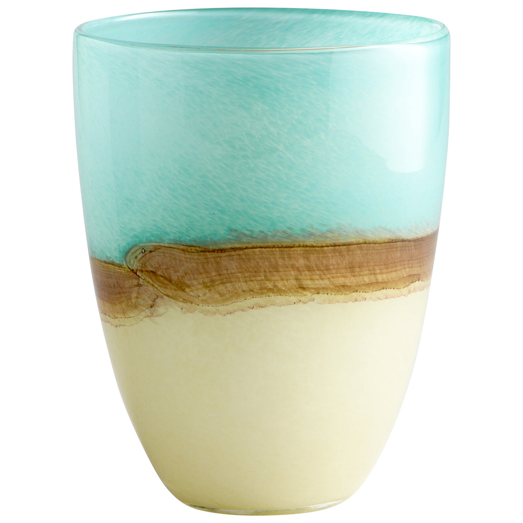 Earth Vase - Turquoise - Medium | Cyan Design