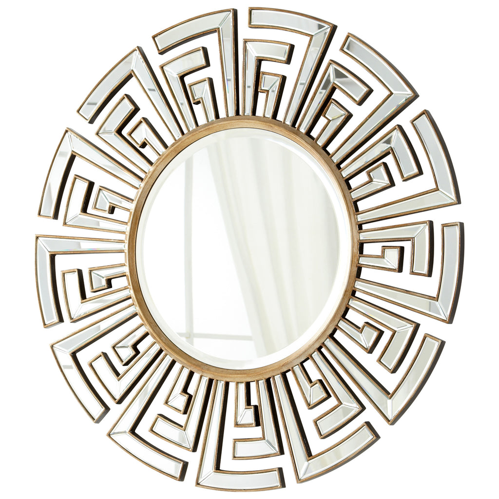 Cleopatra Mirror - Clear And Gold | Cyan Design