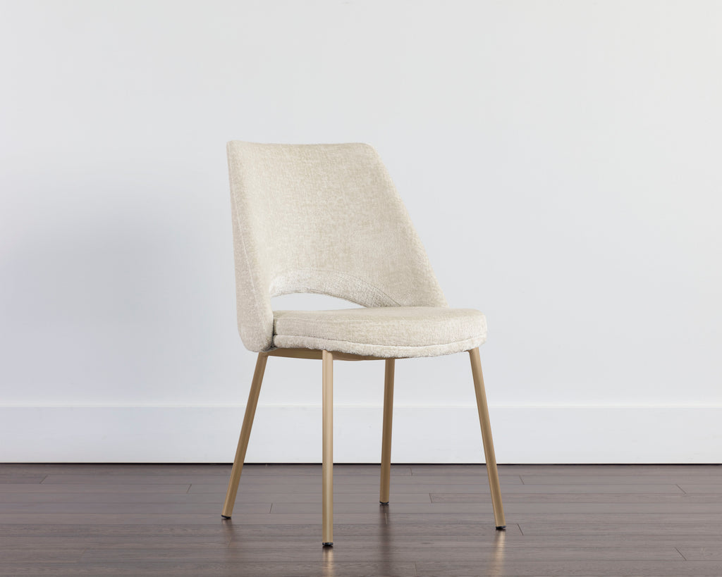 Radella Dining Chair - Bergen Taupe | Sunpan Furniture - 108513