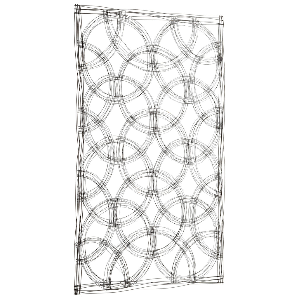 Kaleidoscope Wall Decor - Graphite - Large | Cyan Design