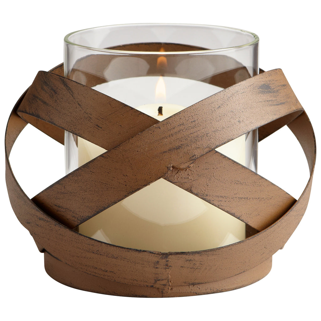 Infinity Candleholder - Copper - Small | Cyan Design