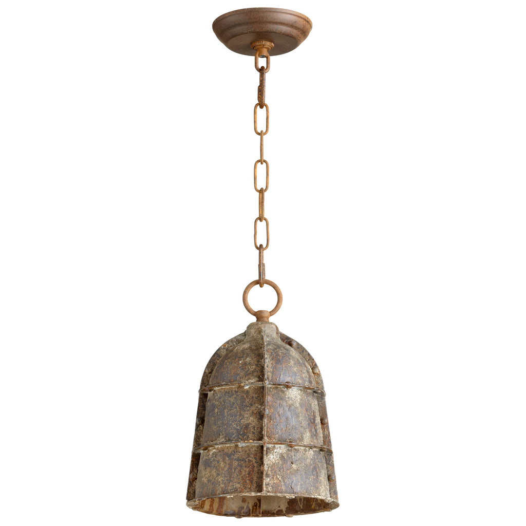 Rusto Pendant 1-Light - Rustic - Small | Cyan Design