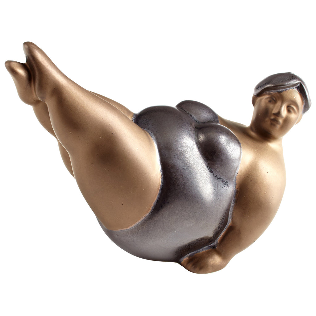 Yoga Betty Sculpture - Bronze And Black | Cyan Design