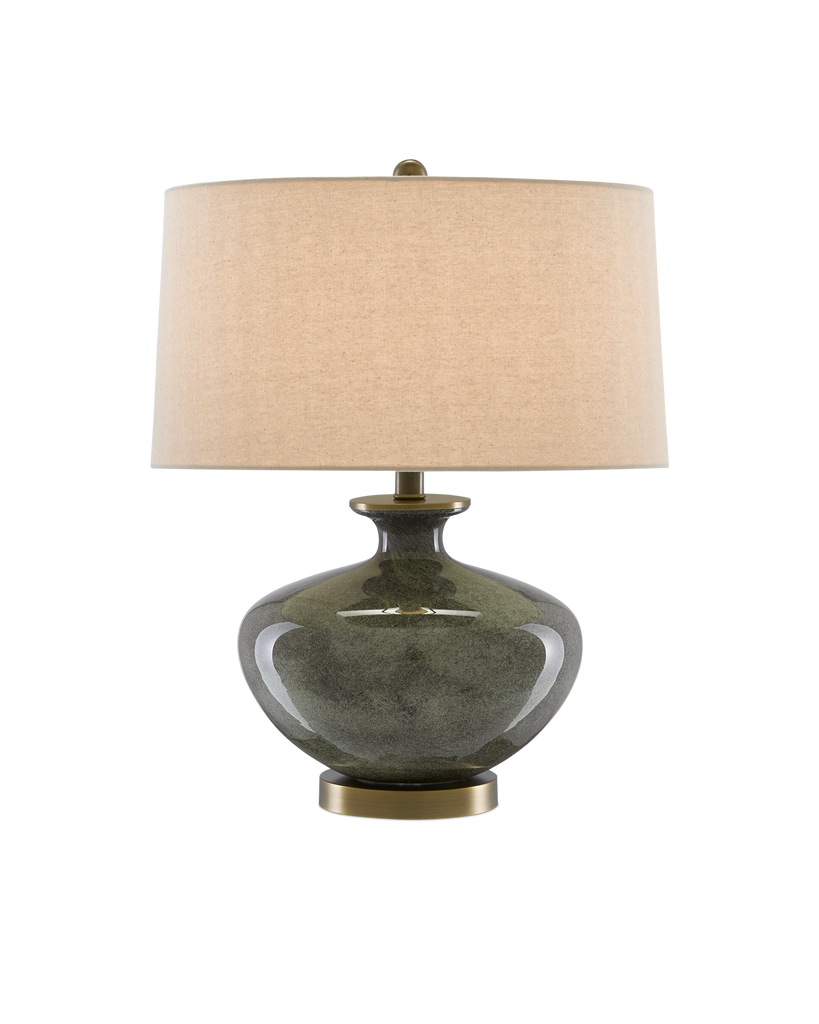 Currey & Co Greenlea Gray Table Lamp | 6000-0601