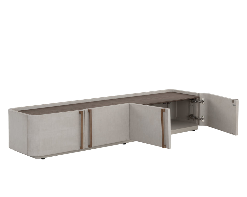 Jamille Media Console And Cabinet | Sunpan Furniture - 108895