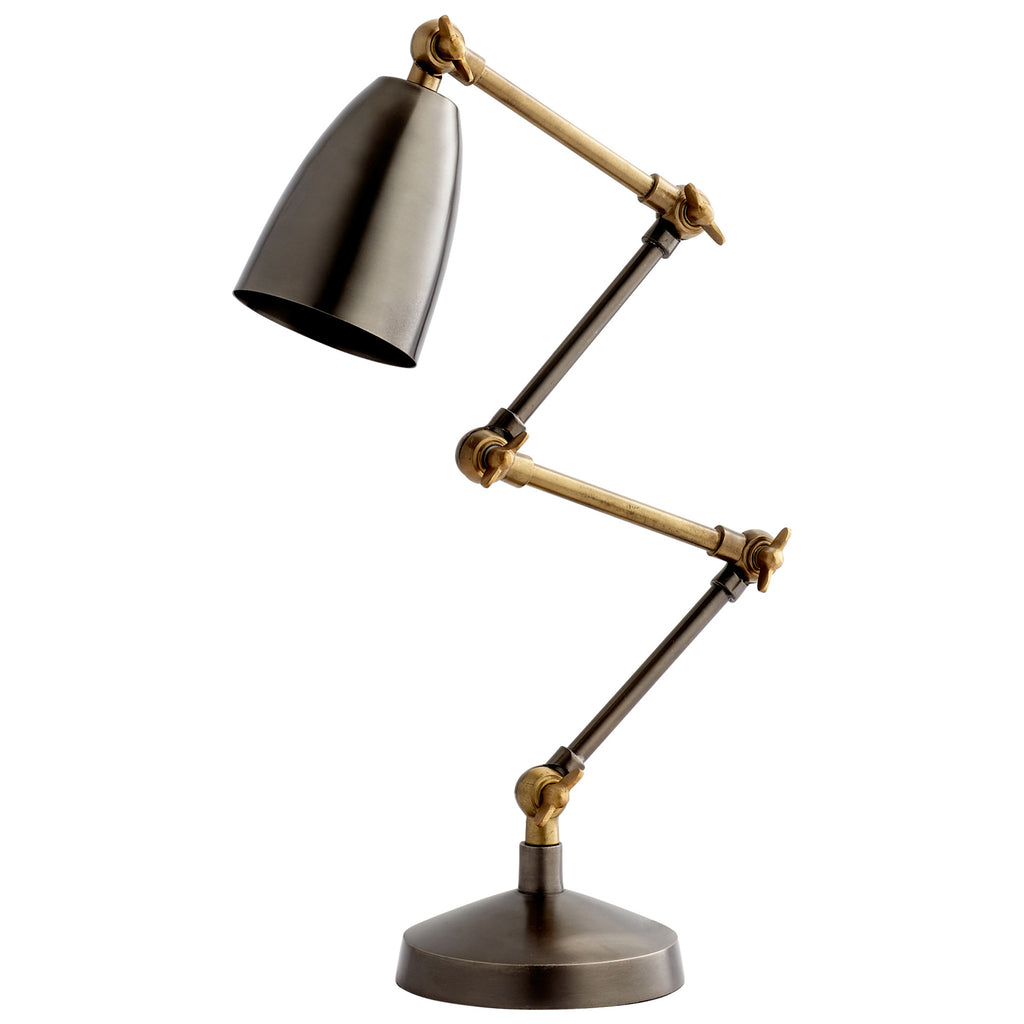 Angleton Desk Lamp - Bronze And Black | Cyan Design