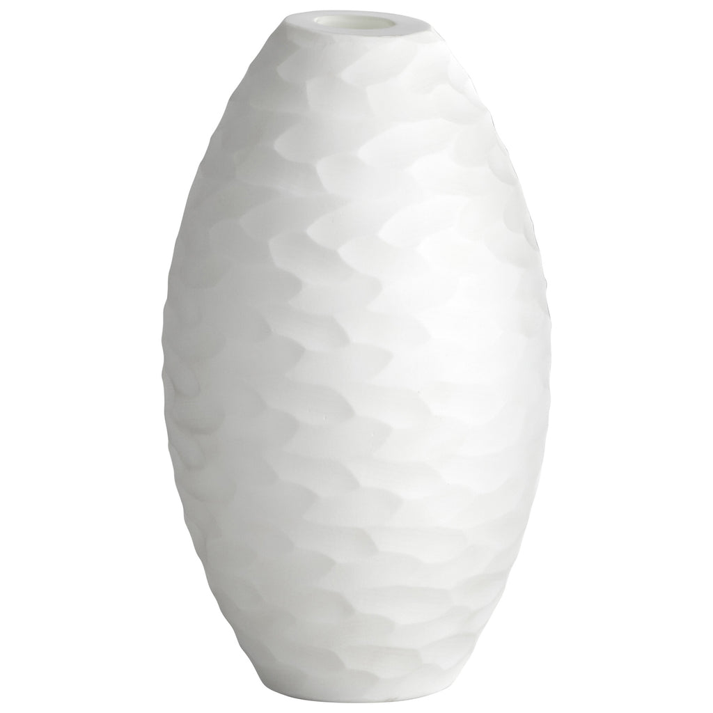 Meringue Vase - White - Small | Cyan Design