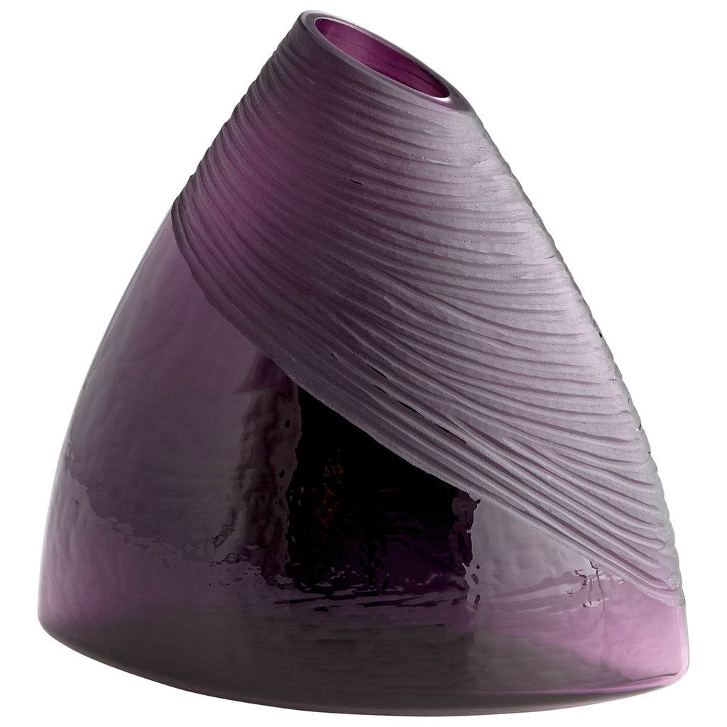 Mount Amethyst Vase - Purple - Small | Cyan Design