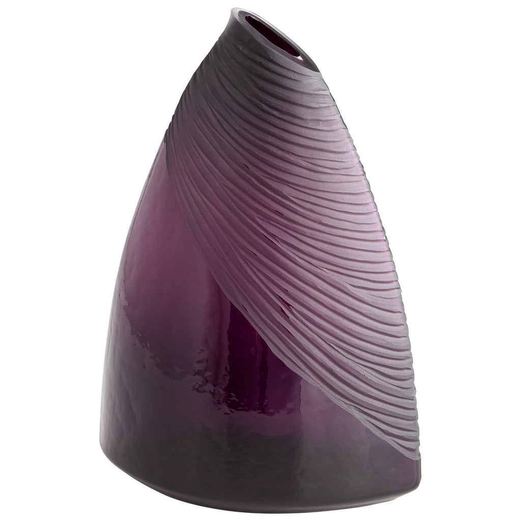 Mount Amethyst Vase - Purple - Large | Cyan Design