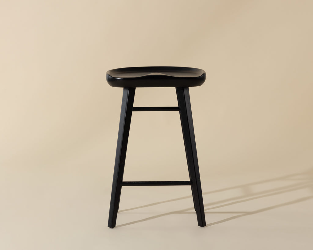 Dominic Counter Stool - Black | Sunpan Furniture - 110460