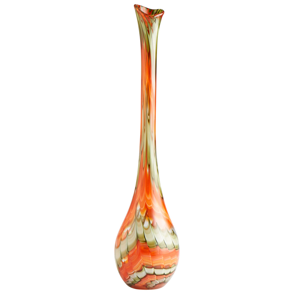 Atu Vase - Orange - Large | Cyan Design