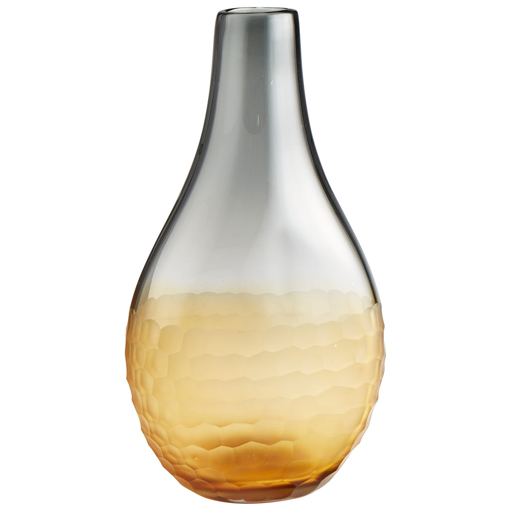 Liliana Vase - Amber And Smoked - Large | Cyan Design