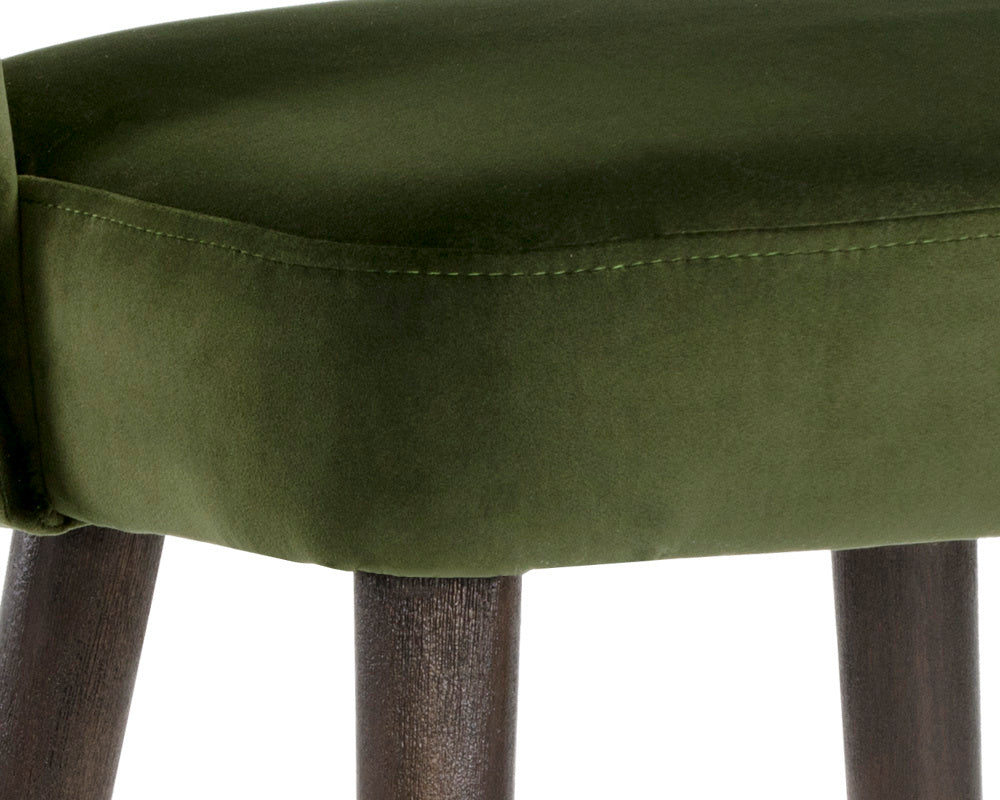 Monae Counter Stool - Moss Green | Sunpan Furniture - 105617