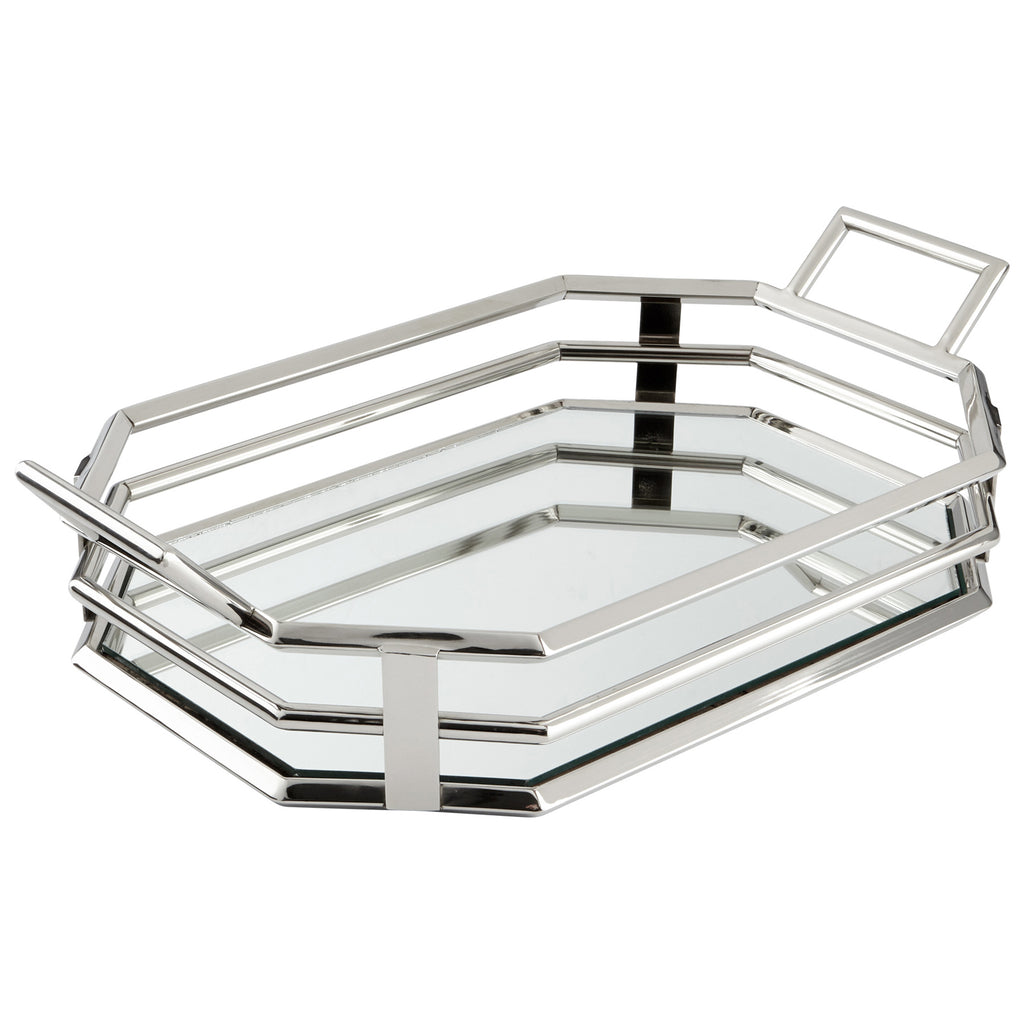 Layers of Meaning Tray - Stainless Steel | Cyan Design