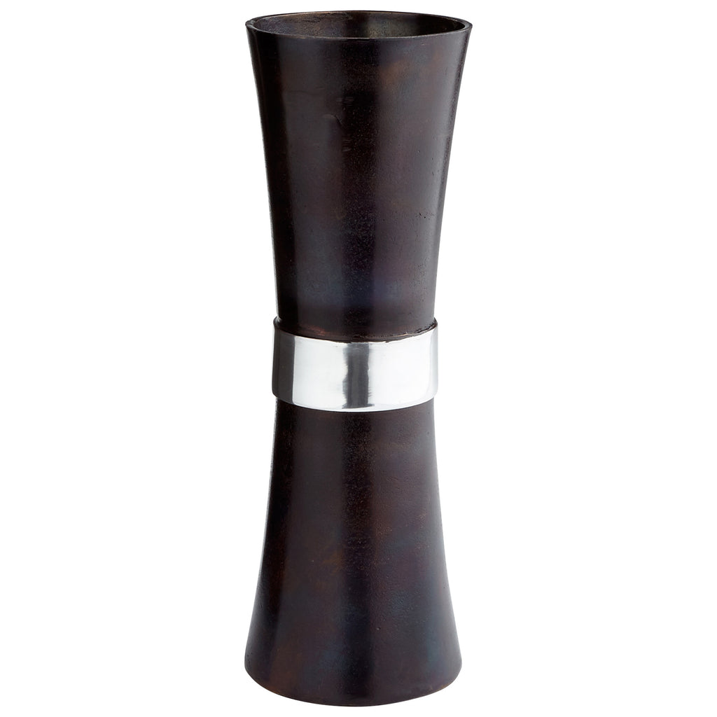 Catalina Vase - Bronze And Blue - Small | Cyan Design