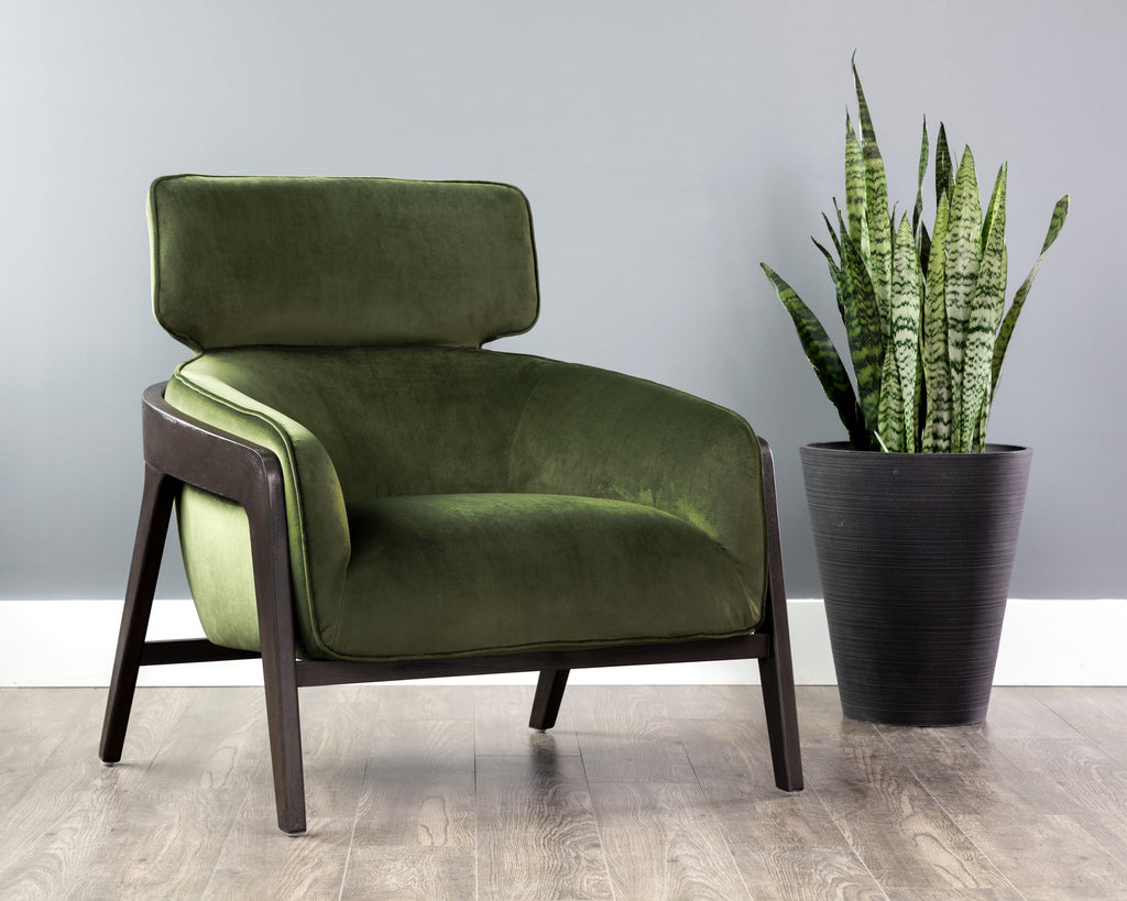 Maximus Lounge Chair - Moss Green | Sunpan Furniture - 105409