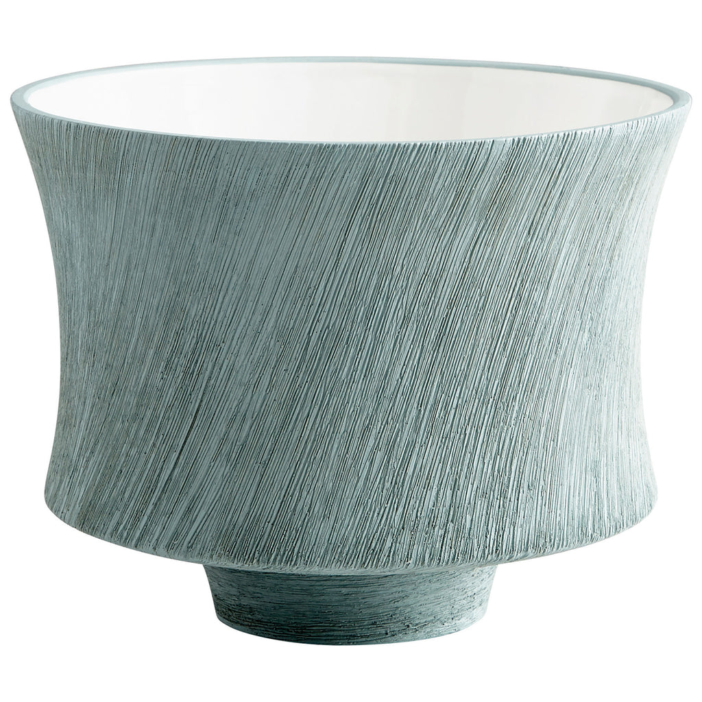 Selena Slab Planter - Oyster Blue - Large | Cyan Design