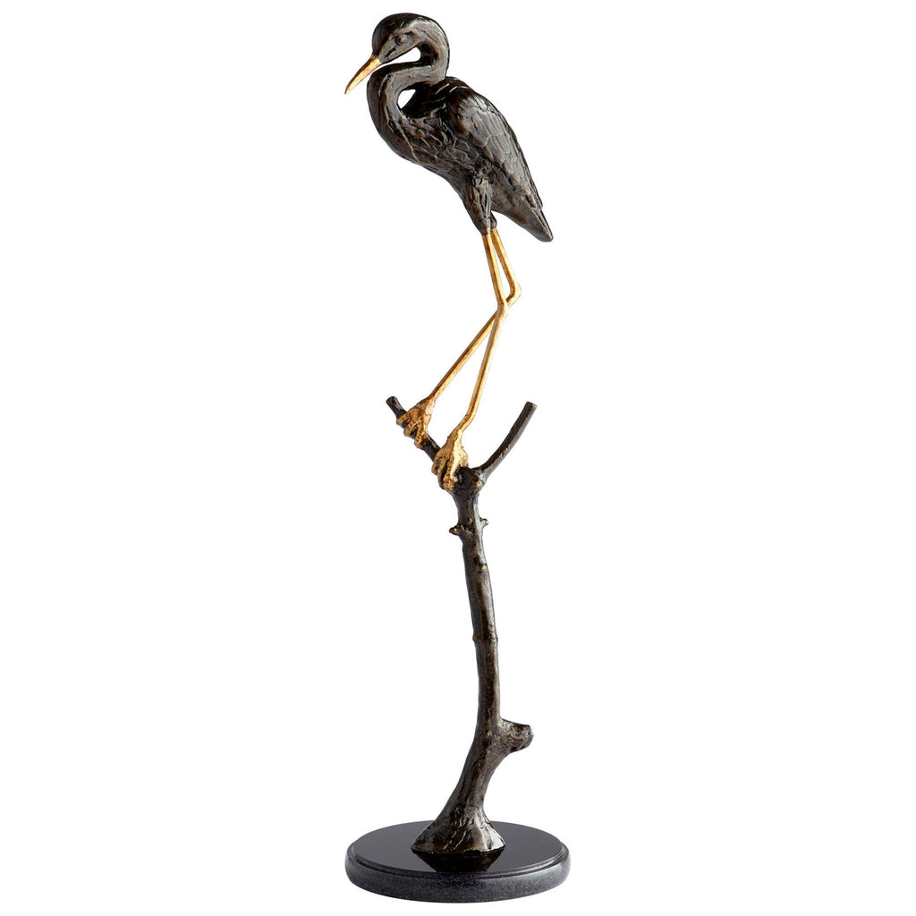 Midnight Avian Sculpture - Old World And Gold | Cyan Design