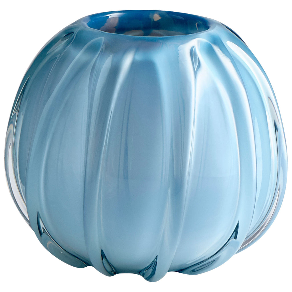 Artic Chill Vase - Blue - Small | Cyan Design