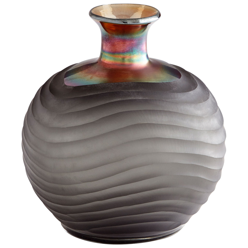 Jadeite Vase - Iridescent - Small | Cyan Design