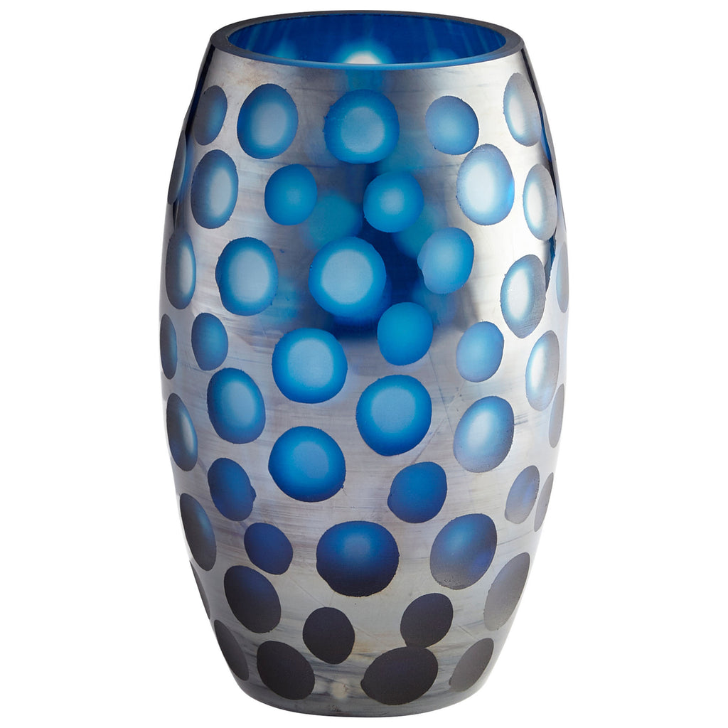 Quest Vase - Blue - Medium | Cyan Design