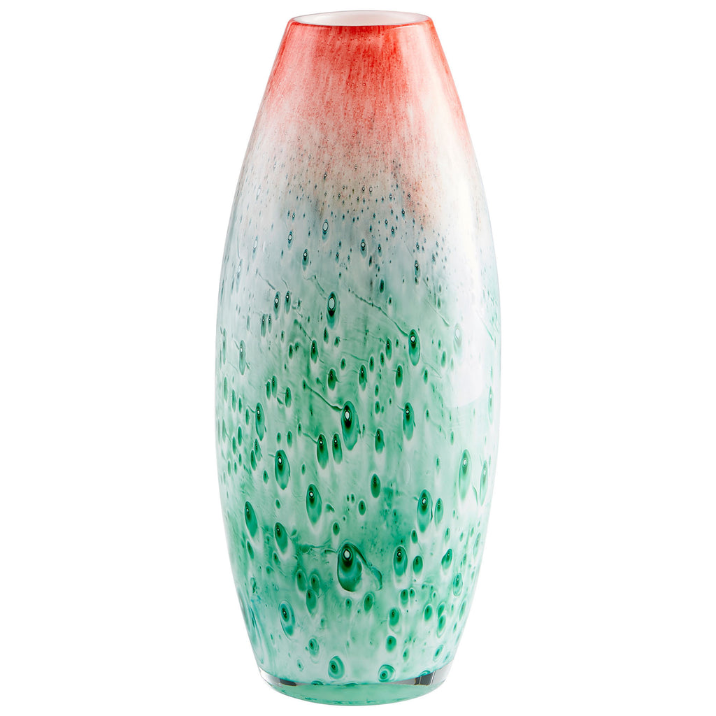 Macaw Vase - Red And Green - Small | Cyan Design