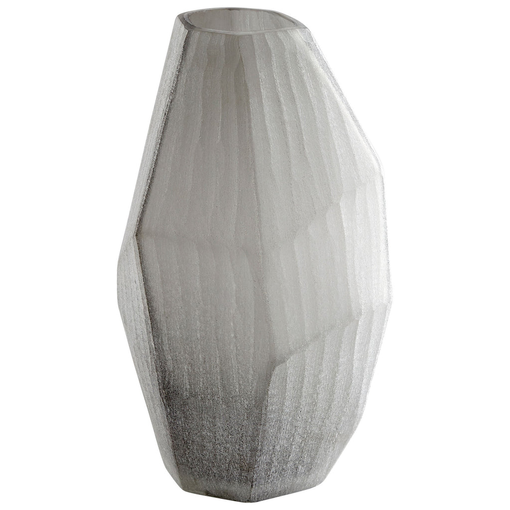 Kennecott Vase - Ash Grey - Large | Cyan Design