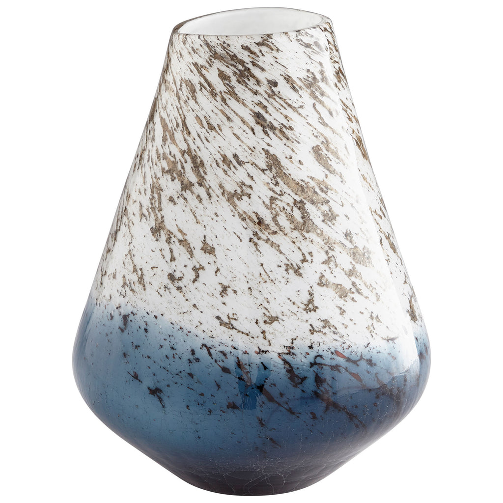 Orage Vase - Blue And White - Large | Cyan Design